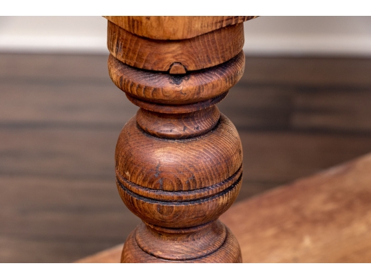 Pine Two Drawer Console Cabinet