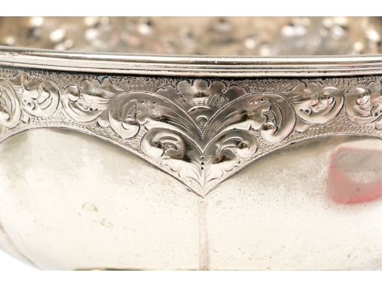 Four Quality English Silver-Plated Bowl