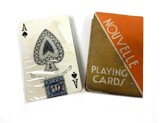 Vintage Deck Of Arrow Nouvelle Art Deco Playing Cards - Never Used