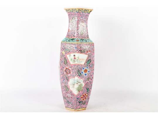 Chinese Famille Rose Porcelain Vase