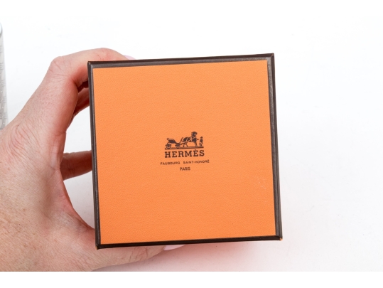 Hermes Candle In Porcelain Holder, Boxed