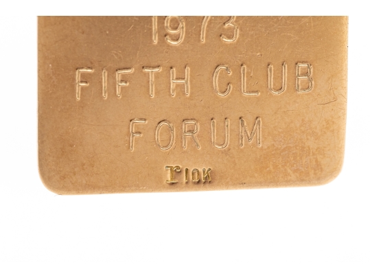 10k Yellow Gold Vintage Cable Car And Golden Gate Bridge Charm