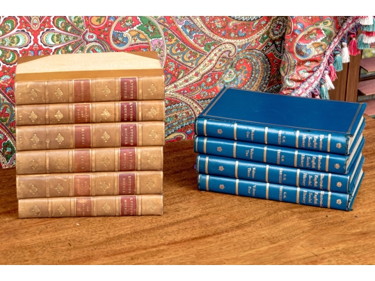 Collection Of Eighteen Nicely Bound Books