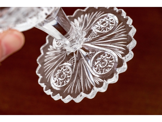 Collection Of ABC Glass Serving Wares