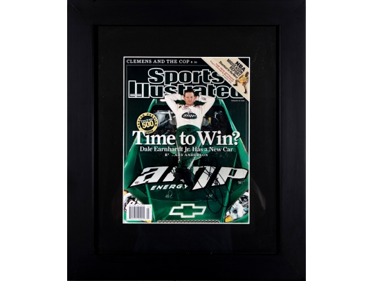 Dale Earnhardt Jr. Autographed Sports Illustrated Magazine Cover
