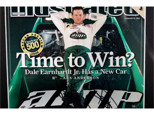 Dale Earnhardt Jr. Autographed Sports Illustrated Magazine Cover