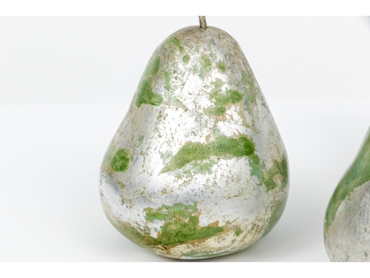 Decorative Suite Of Three Faux Pears