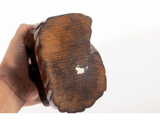 Chinese Carved Wood Guanyin Figure