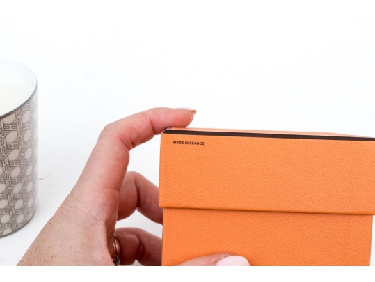 Hermes Candle In Porcelain Holder, Boxed