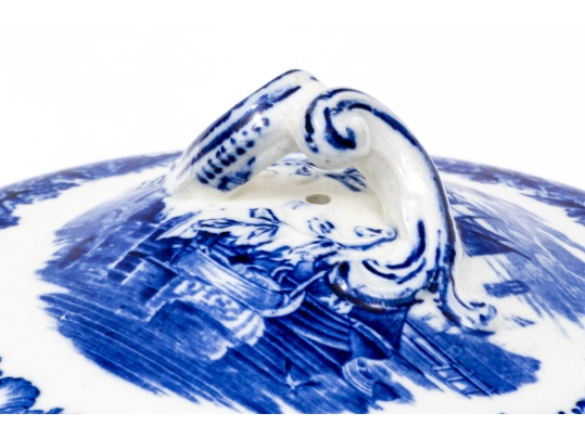 Collection Of English Blue And White Transferware