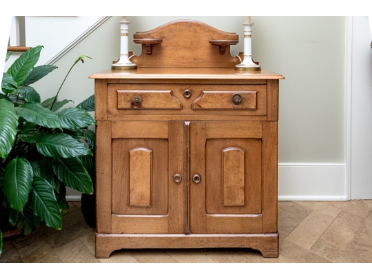 Antique Oak Commode
