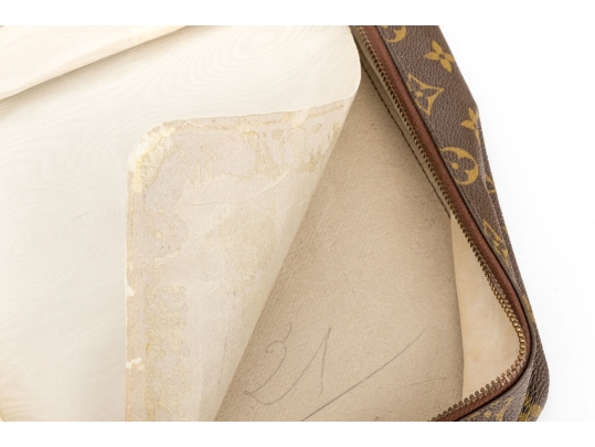Louis Vuitton Vintage Coated Canvas Travel Case