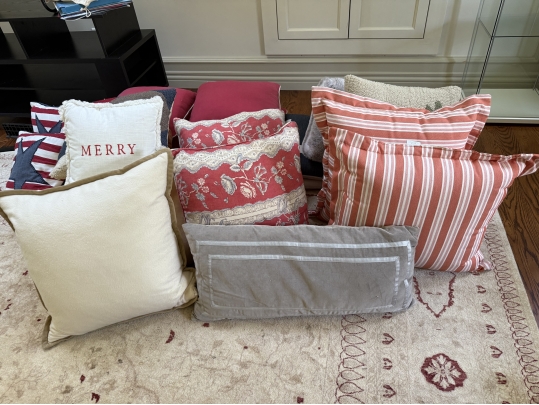 Grouping Of Quality Throw Pillows