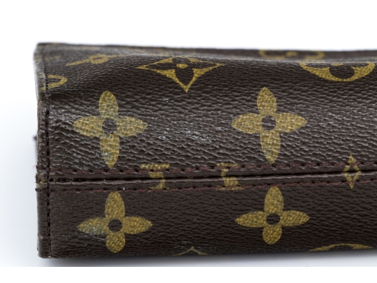 Louis Vuitton Vintage Coated Canvas Cosmetics Bag