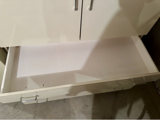 Contemporary White Laminate Wardrobe