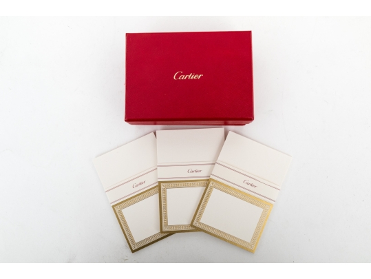 Cartier Set Of 29 Double 