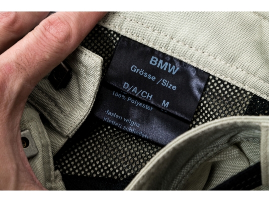 BMW Tan Motorcycle Pants, Size Medium