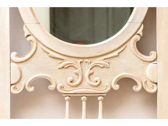 Victorian Style Hall Tree Storage Bench