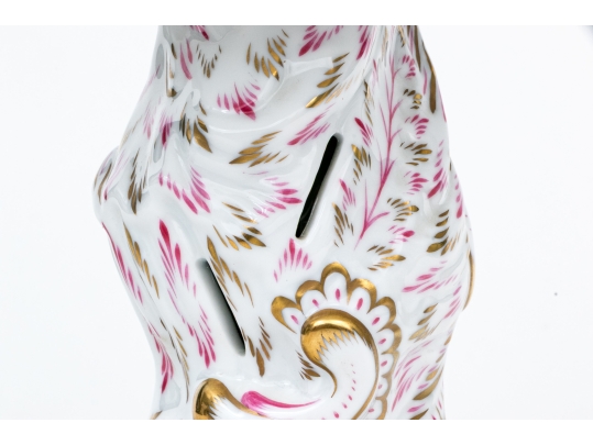 Rare, Exceptional Herend Hungary Hand-Painted Porcelain Three-Tier Server, Rothschild Bird Pattern