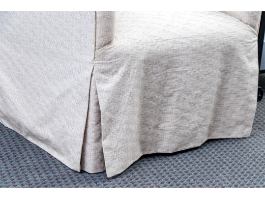 Single Custom Upholstered Accent Armchair