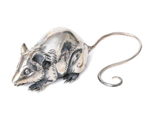 Buccellati Sterling Silver Miniature Endearing Mouse