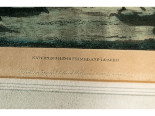 Two English 19th Century Color Prints