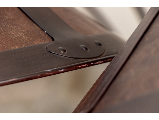 Vintage Arc Floor Lamp With Three Lights And Three Shades