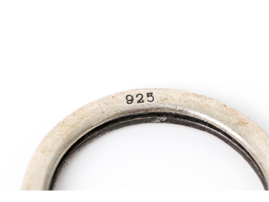 Kieselstein-Cord Sterling Silver Adorable Dog Key Chain