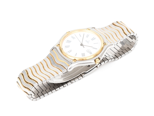 Ebel Stainless Steel Vintage 34mm Sport Classic Quartz Watch