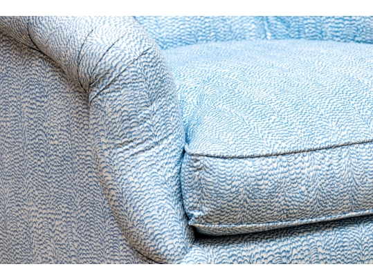 Custom Upholstered Tub Back Armchair