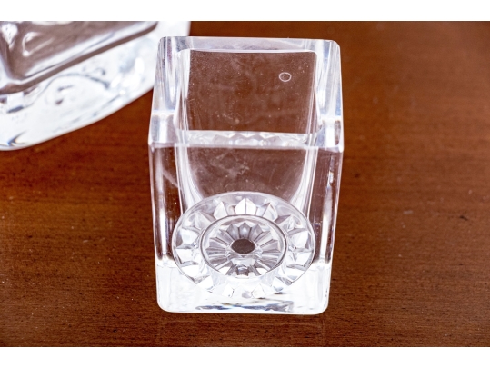 Collection Of Crystal & Glass Serving And Decorating Wares, Including Orrefors And Lalique