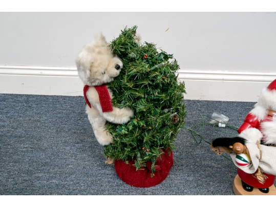 Collection Of 15 Pieces Of Christmas Related Decoration