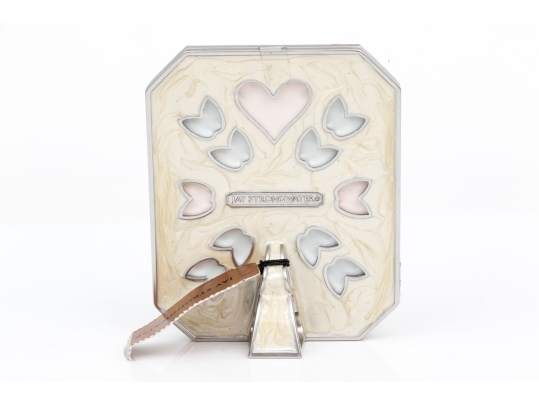 Jay Strongwater Enamel Heart Frame 