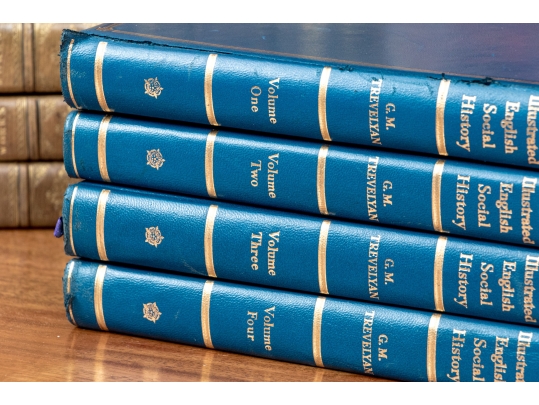 Collection Of Eighteen Nicely Bound Books