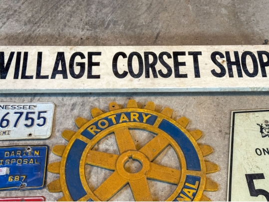 Signs & License Plates Collection