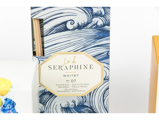 Collection Of Seven High End Boxed Candles & Diffusers