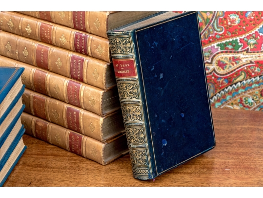 Collection Of Eighteen Nicely Bound Books