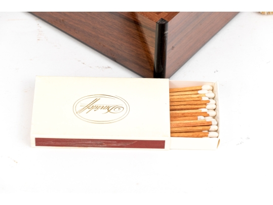 Elie Bleu Paris Mahogany Veneered Humidor