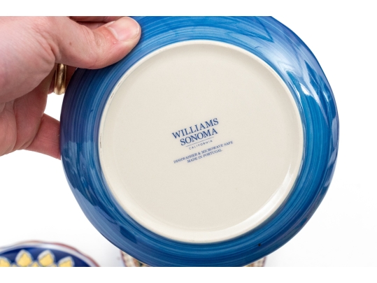 Collection Of Ceramics Including Deruta, Williams Sonoma, Bellini