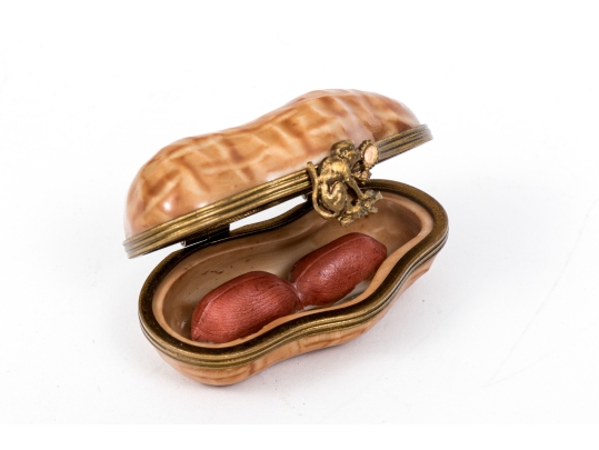 Collection Of Four Hand Painted Limoges Boxes