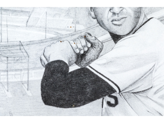 Collection Of Four Antique And Vintage Major League Baseball Posters With 1951 Pennant Poster
