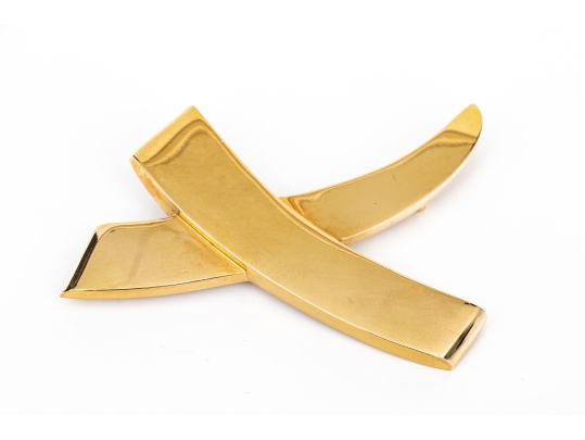 Tiffany & Co. 18k Yellow Gold Paloma PIcasso Iconic Jumbo Graffiti 