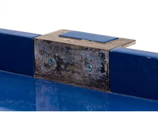 Vintage Blue Lacquered Tray