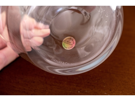 Tiffany & Co. Elegant Crystal Decanter