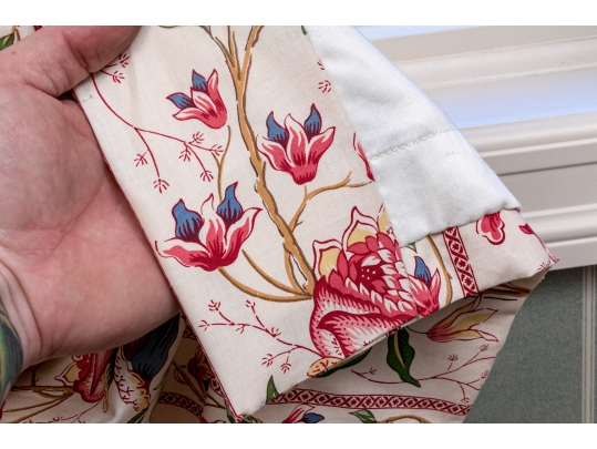 Pair Of Curtains With Valances
