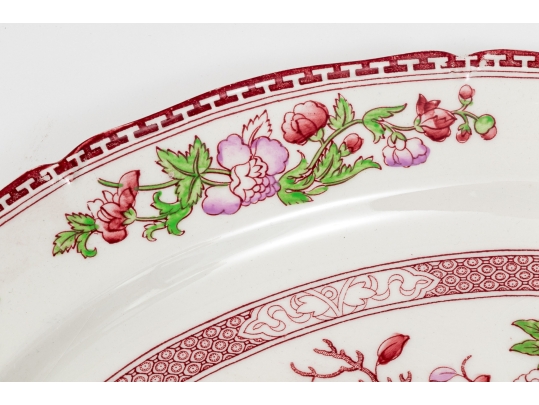 Set Of 2 Vintage English, Staffordshire Serving Platters