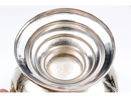 Four Quality English Silver-Plated Bowl