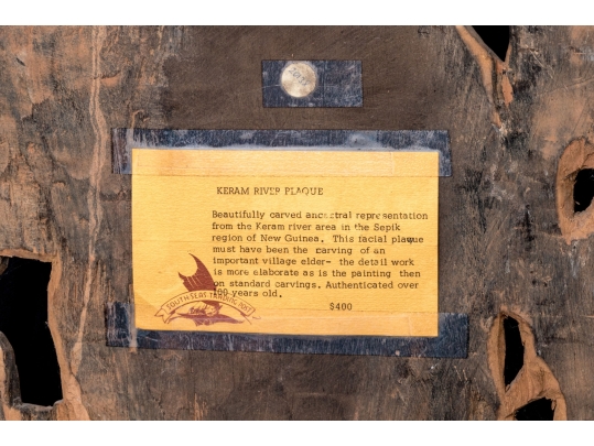 Keram River Plaque, Original Price $400