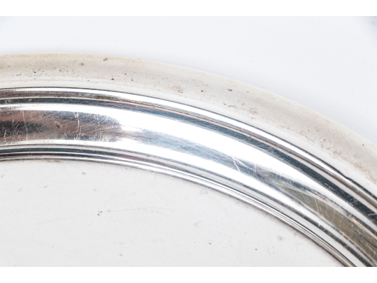 International Sterling Silver Charger, 14.62 Ozt. - For Scrap Silver