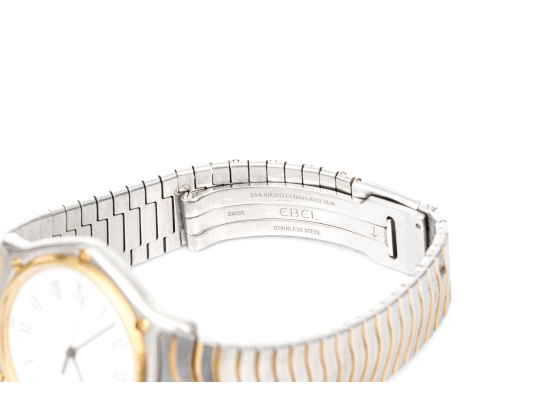 Ebel Stainless Steel Vintage 34mm Sport Classic Quartz Watch